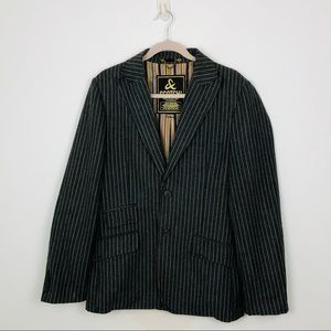 SCOTCH & SODA MENS STRIPE BLAZER SIZE M